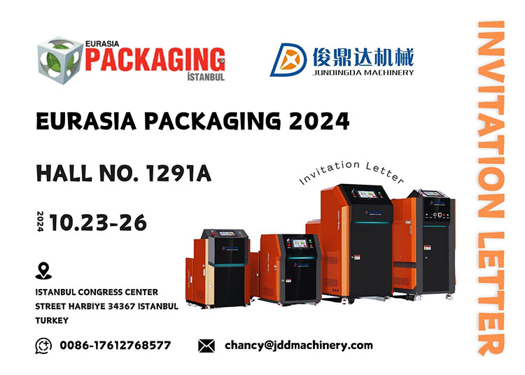 Ruian Jundingda Machinery Co., Ltd. op Eurasia Packaging 2024, Istanbul, Turkije