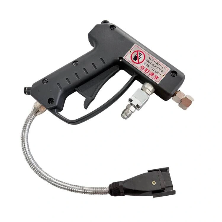 Handmatig smeltlijmpistool voor de productie van matrassen